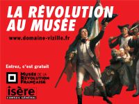 Visite guidée des collections du Musée de la Révolution française. Le dimanche 6 septembre 2015 à Vizille. Isere.  15H00